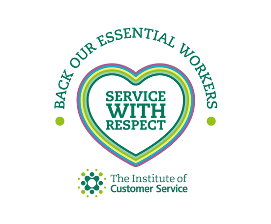 Service with respect ICS logo