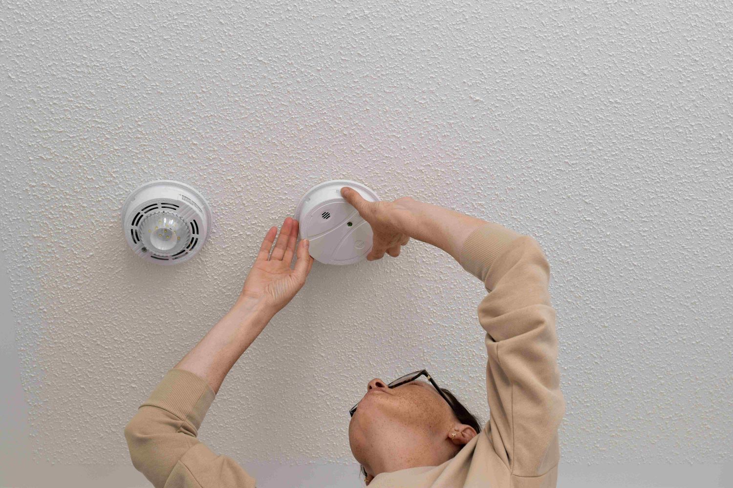 Fixing a fire alarm