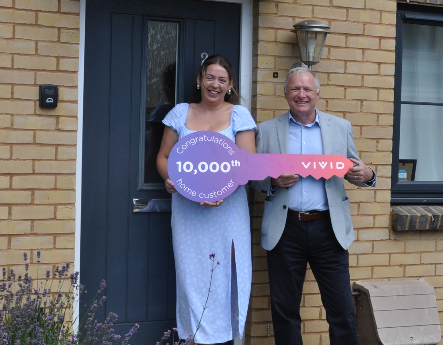 10,000th customer and Mark Perry