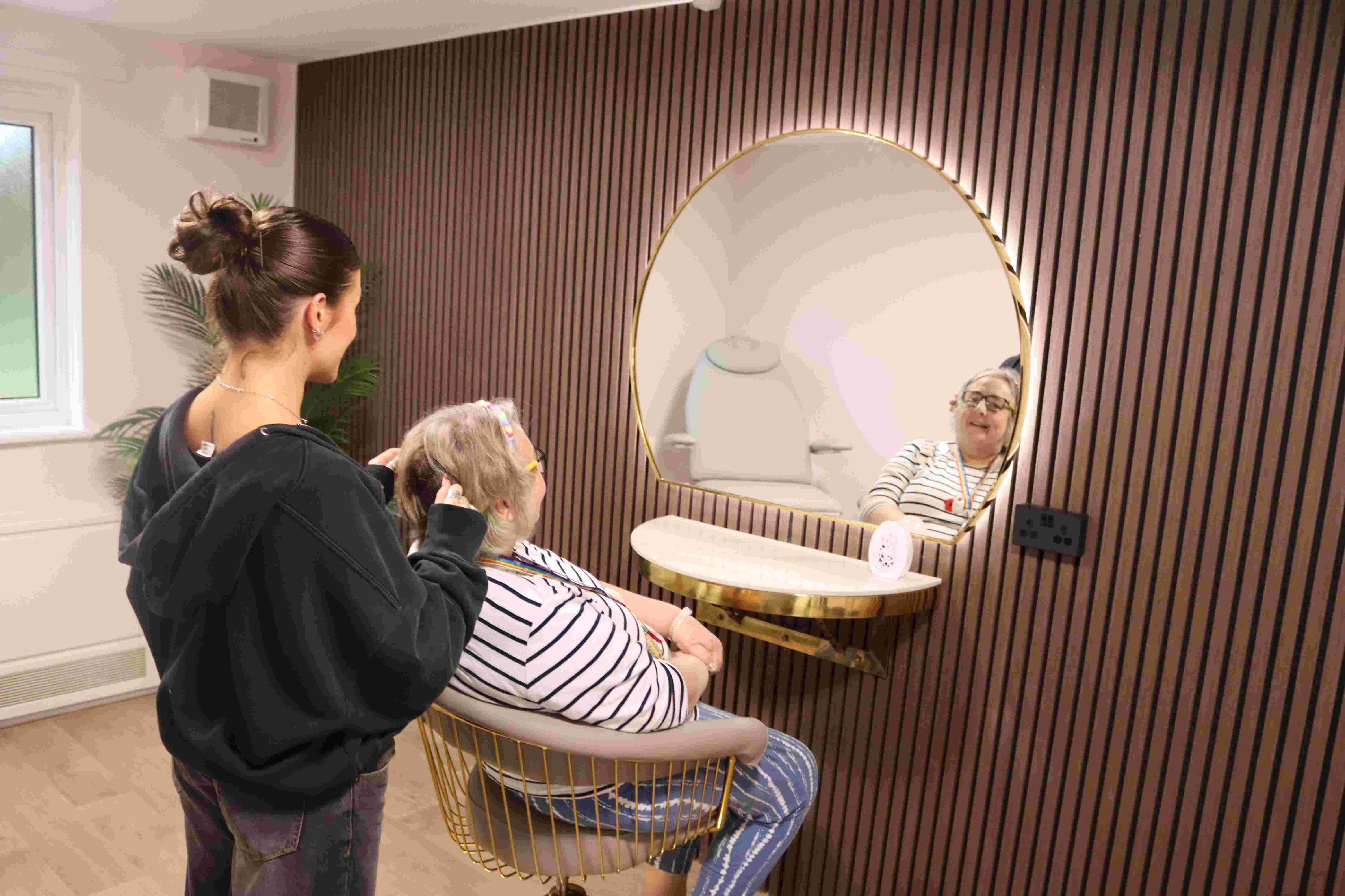 A luxury hairdressers