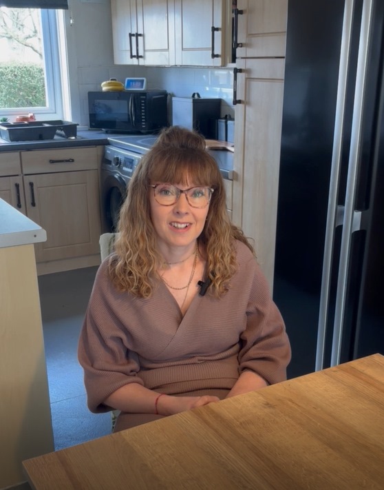 Lisa in her home