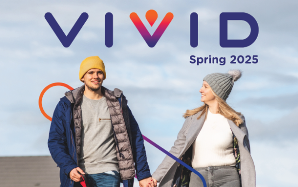 Spring 2025 printed newsletter front cover