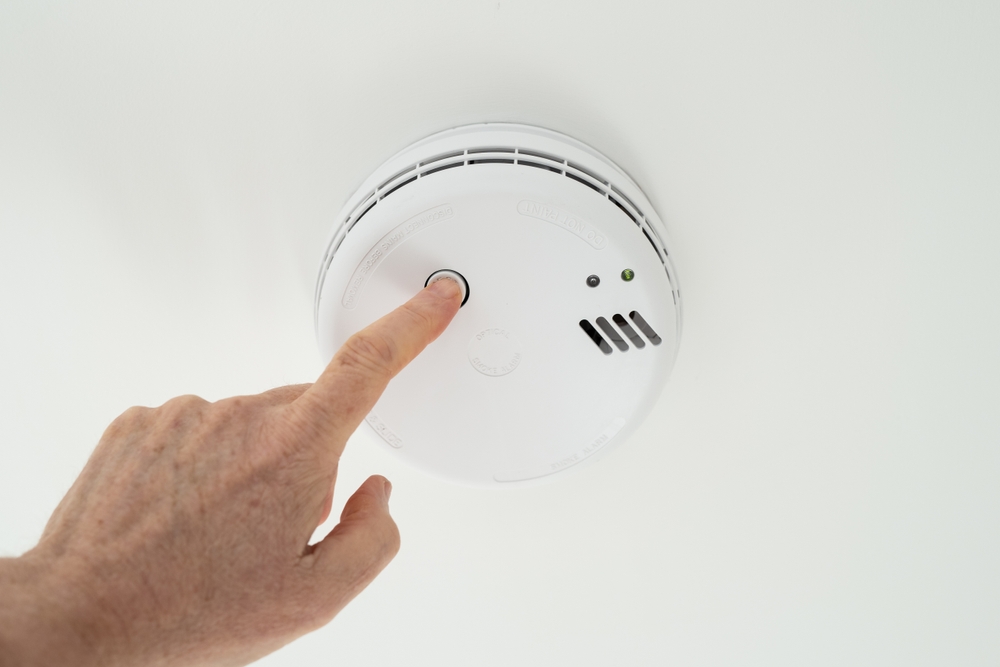 Test smoke alarm